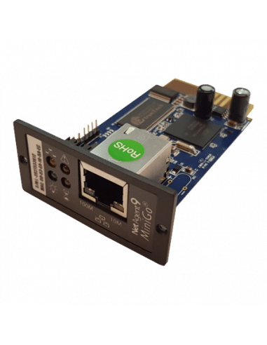Acconet Rackmount UPS SNMP Module - UPS Remote Control and Status Updates
