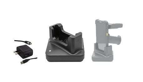 C66 charging cradle, only for device with pistol grip or device with UHF + DCPWR-12V2A-XX