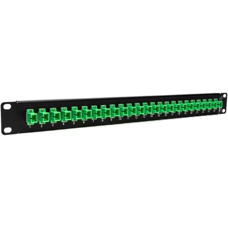 Fibre Patch Panel - SC/APC - 24 Ports -