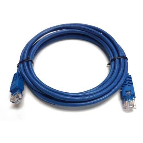 Cattex CAT5e Blue 3m Leads - Networking