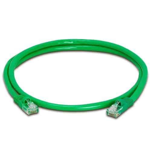 Cattex CAT5e Green Leads 3m - Networking