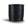 500m Roll, Black, Solid Copper, UV protected, SF/TP, CAT6 Cable (Outdoor Use)
