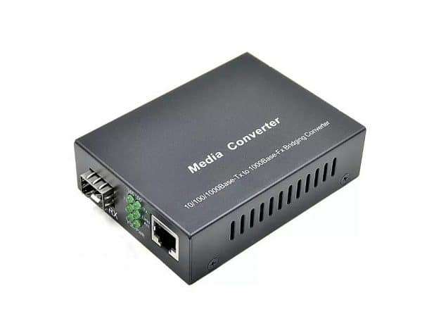 Media Converter  10/100/1000Base-T RJ45 to 1000Base-X SFP