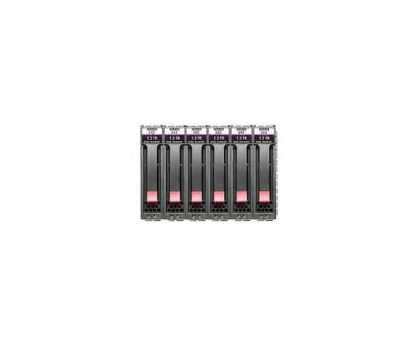 HPE MSA 10.8T SAS 10K SFF M2 6pk HDD Bdl