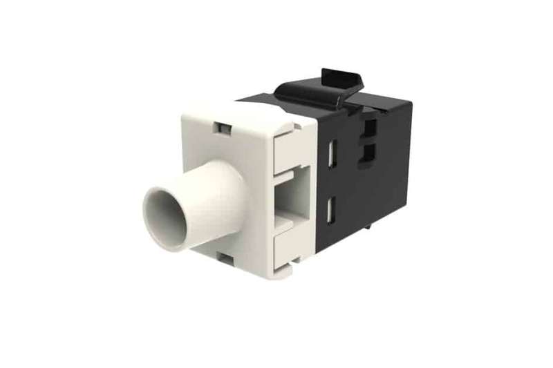 CommScope KJ-Series CAT6 Black Network Keystone