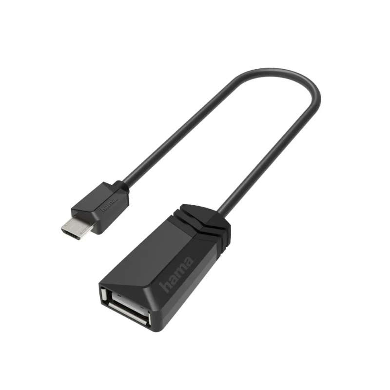 Hama USB-OTG Adapter Micro-USB Plug To USB Socket USB 2.0