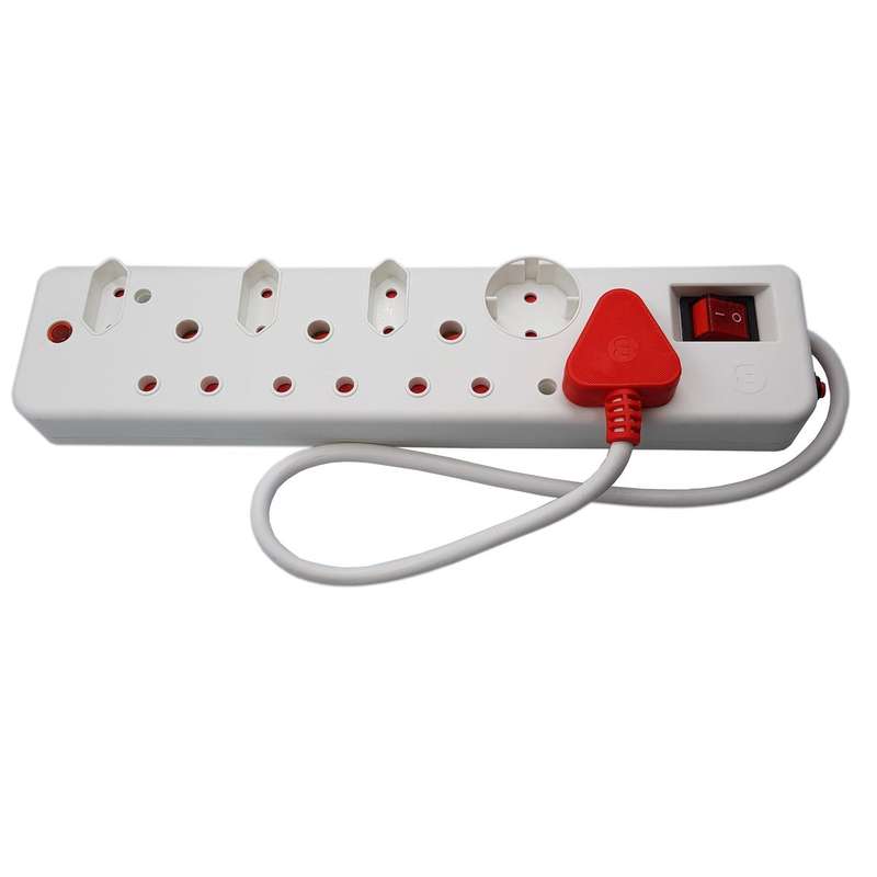 Multi Plug 4x16A SA + 3xEURO + 1xSchucko
