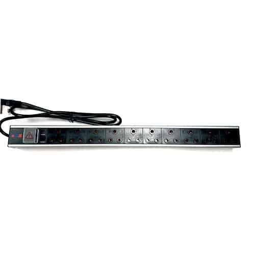 Power Rail 10way with 3 Pin SA Plug - Networking