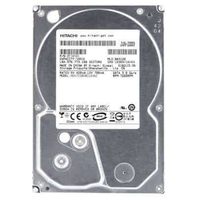 HGST DeskStar 7K1000 500GB 3.5" 7200rpm 16MB Cache SATA2 3Gb/s Hard Disk Drive