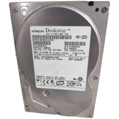 HGST Deskstar P7K500 500GB 3.5" 7200rpm 16MB Cache SATA2 3Gb/s Hard Disk Drive