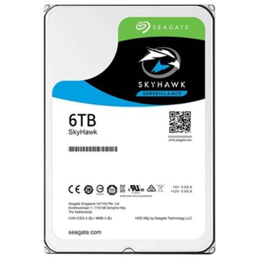 Seagate SkyHawk ST6000VX0023 6TB 256MB Cache 3.5" Surveillance Internal Hard Drive
