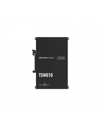 Teltonika Industrial 5 port Gigabit Switch, Supports auto MDI/MDIX crossover - Unmanaged (1Gbps)