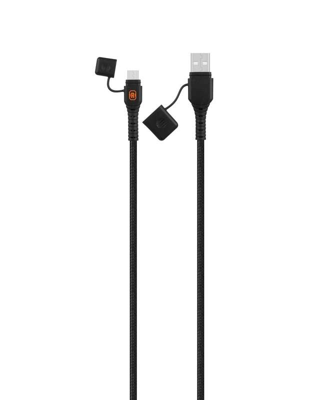 Rugged by Volkano Water- and Dust-Proof USB to Micro-USB Cable - 1.2m