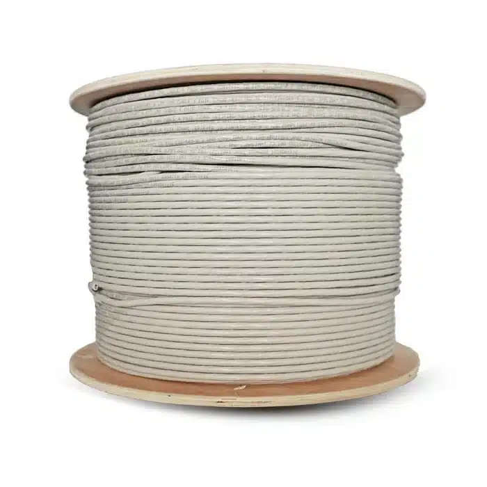 500m Roll, White, Solid Copper, UTP, CAT6 Cable (Indoor use)