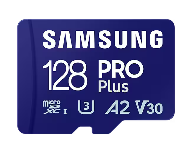 Samsung 128GB PRO Plus microSDXC Memory Card  Read : up to 180MB/s Write : up to 130MB/s  with UH...