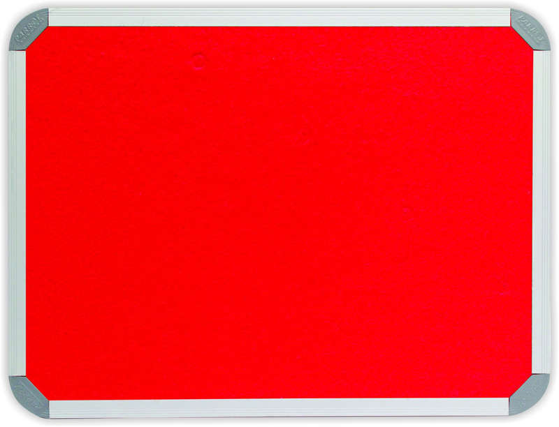 Info Board (Aluminium Frame - 1000*1000mm - Red)
