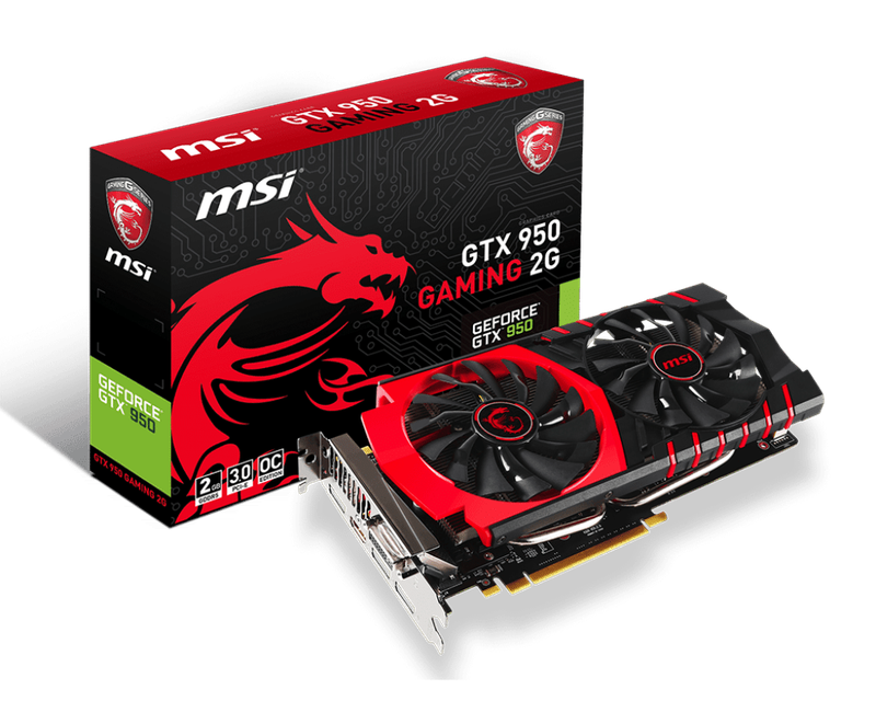 MSI GTX950-Gaming-2G