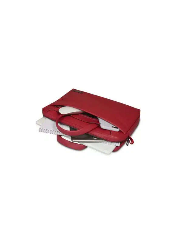 Port Designs Zurich 15.6 inch Toploading Notebook Case - Red, Retail Briefcase