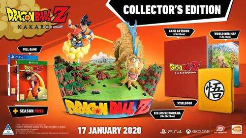 PlayStation 4 Game Dragon Ball Z Kakarot Collector's Edition, Retail Box, No Warranty on Software