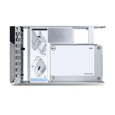 Dell 480GB SSD SATA Mixed Use 6Gbps 512e 2.5in with 3.5in HYB CARR CUS Kit