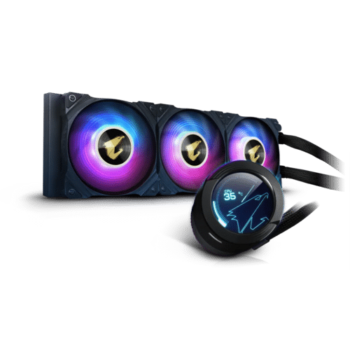 Gigabyte Aorus Waterforce X360 with LCD Display AIO Liquid Cooler