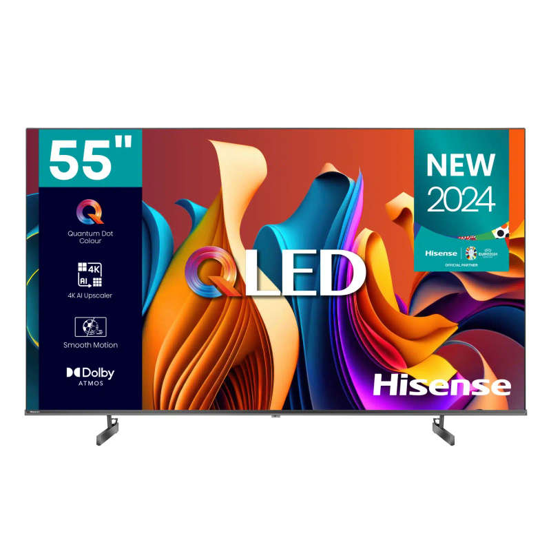 Hisense 55Q6N 55inch 60HZ QLED;4K AI Upscaler;Dolby Vision;120 High Re