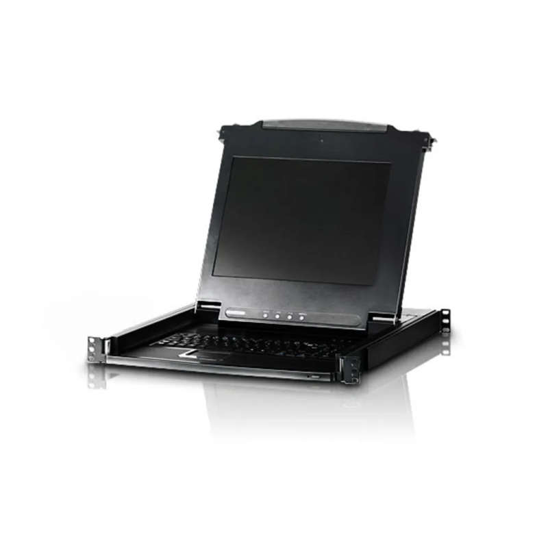 Aten 17'' Slideway Console PS/2 VGA LCD Console W/(US99KB/USKB/SPKB)/