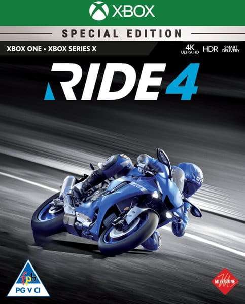 Xbox One Game Ride 4 Special Edition, Retail Box, No Warranty on Software