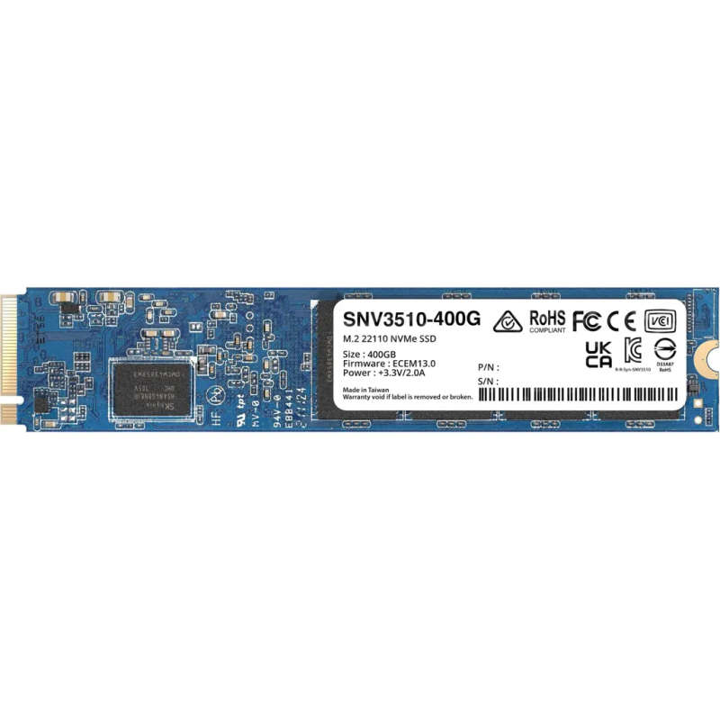 Synology SNV3510 400GB NVMe M.2 22110 Internal SSD