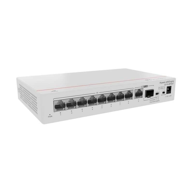 Huawei Switch S110-8P2ST 8*GE ports 124W PoE+