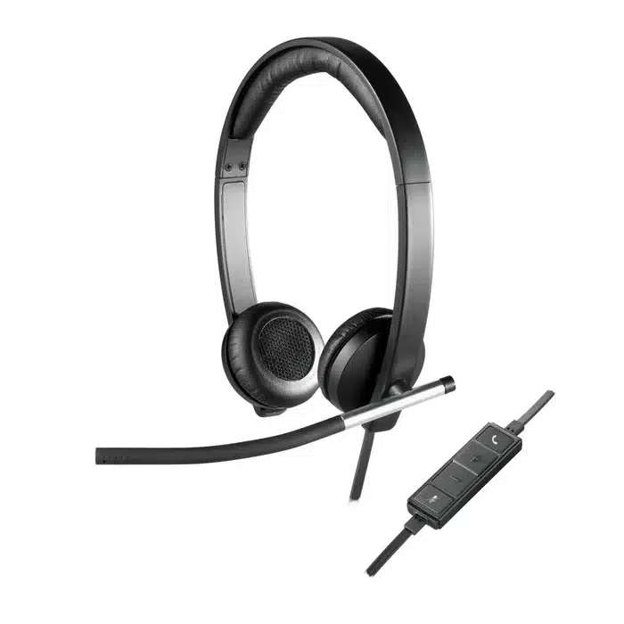 Logitech - Headset H650e Stereo (Double Ear) USB