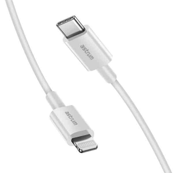 Astrum USB-C to Apple 8 pin Lightning MFI Cable AC312 1.2 meters