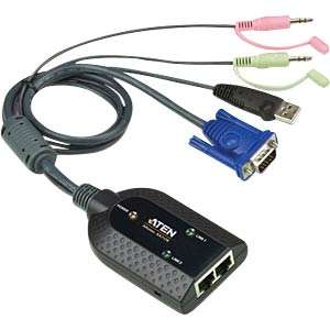 Aten USB VGA CPU Adapter support Dual Output &amp; Virtual Media