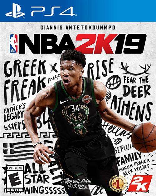 Sony PS4 Game NBA 2K19, Retail Box, No Warranty on Software