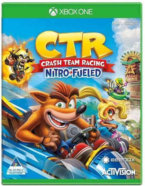 Xbox One Game Crash Team Racing, Retail Box, No Warranty on Software