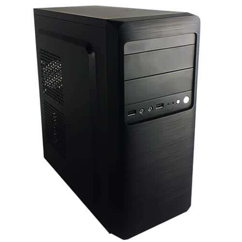 UniQue ATX Midi Tower Case with 400Watt Power supply, Retail Box , 1 year warranty on case