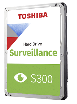 Toshiba S300 8TB Surveillance Hard Drive, , 1 year warranty