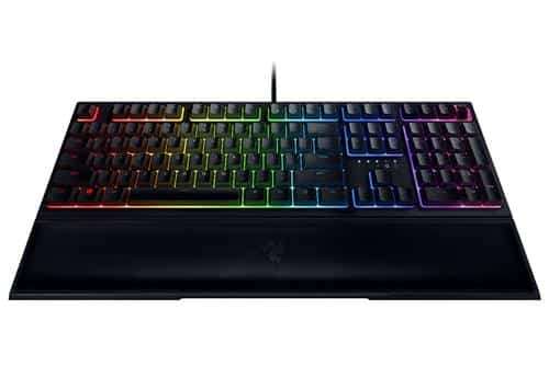 Razer RZ03-03380100-R3M1 Ornata V2 Chroma RGB Hybrid Mecha-Membrane Gaming Keyboard, Retail Box ,...