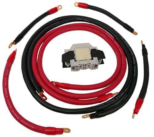 Solarix 48V Battery Connector Cable Kit- Suitable To Use With All 48V Inverters Up To 8000W Ratin...