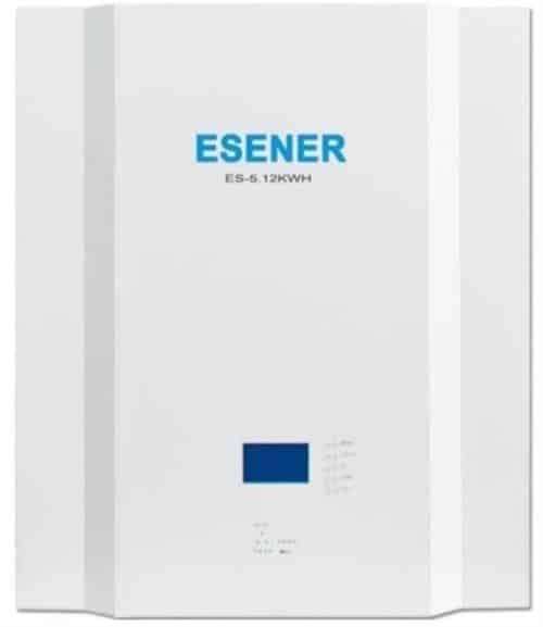 Solarix Esener 51.2V 100Ah LiFePo4 Single Battery Module Retail Box , 1 year Limited Warranty