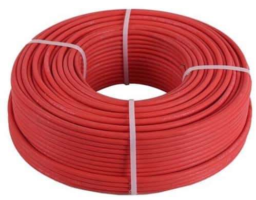 Solarix 6mm2 Single Core Solar Photovoltaic PV Cable Sold As 100mtres Per Roll Colour Red , Retai...