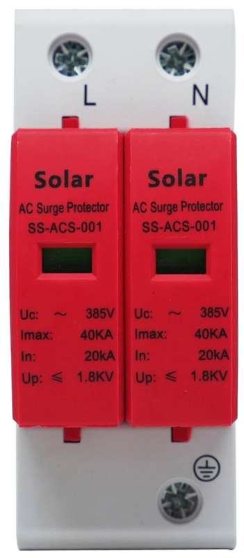 Solarix AC Surge Protector Device - Single Phase Compatible with AC circuits Only. Please Do Not ...