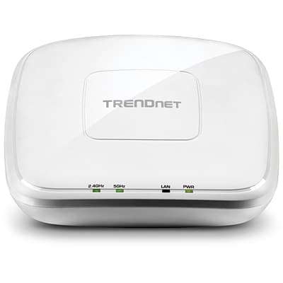 TrendNet AC1750 Dual Band PoE Access Point with Gigabit PoE LAN port - Concurrent 1300 Mbps Wi-Fi...