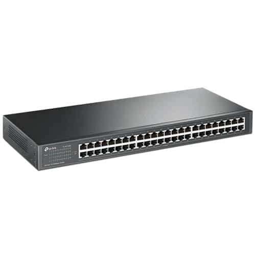 TP Link 48 Port 10 100Mbps Rackmount Switch, Retail Box , 2 Year Limited Warranty