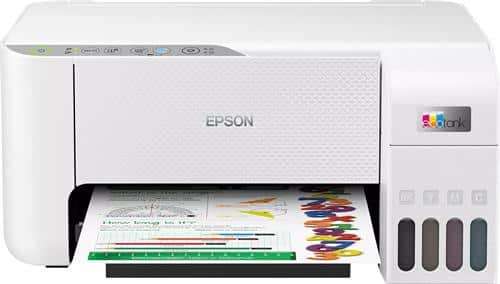 Epson EcoTank L3256 Multifunction 3 in 1 Colour A4 Inkjet Printer- Print, Scan, Copy, Printing Re...