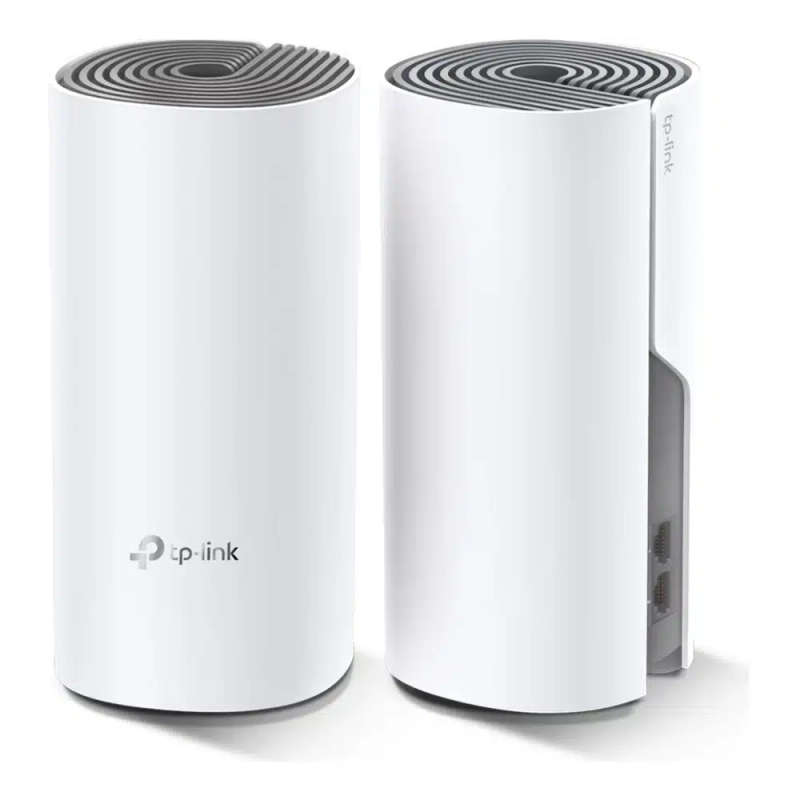 TP-Link Deco E4 AC1200 Whole Home Mesh WiFi System (2 Pack), Retail Box , 1 year Limited Warranty