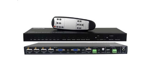 Ellies 6 Input Collaboration Switcher Scaler With 4K HDMI