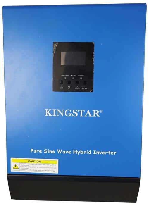 Solarix KingStar 3500VA 24VDC Hybrid Inverter And Semi Plug