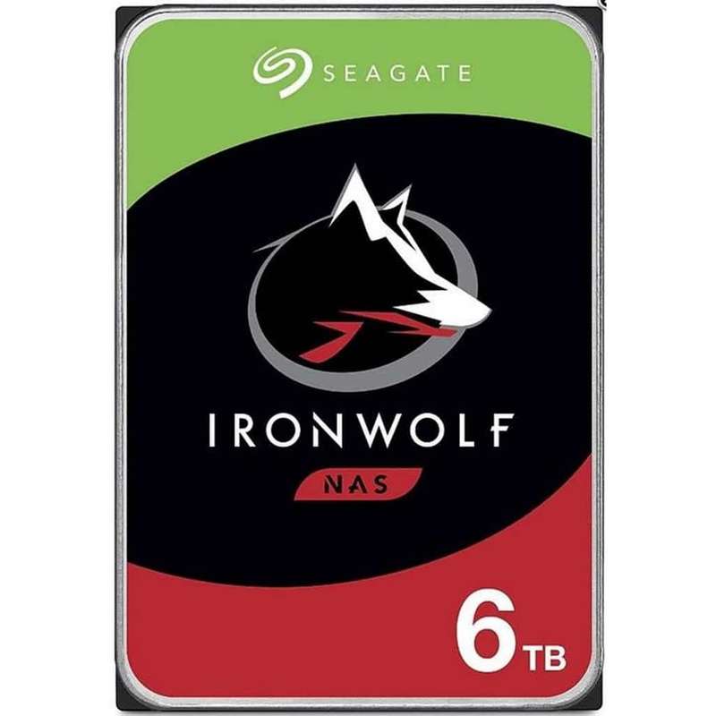 Seagate Ironwolf 6TB 3.5" Internal NAS Drives; SATA 6GB