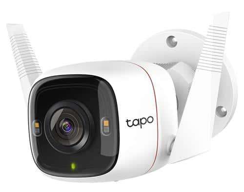 TP-Link TAPO C320WS 2K Outdoor Security Wi-Fi Camera, 2K QHD-Records every image in crystal-clear